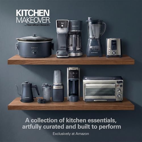 Hamilton Beach Extra-Wide Slot 2 Slice Toaster With Bagel & Defrost Buttons - color: Kitchen Makeover Blue