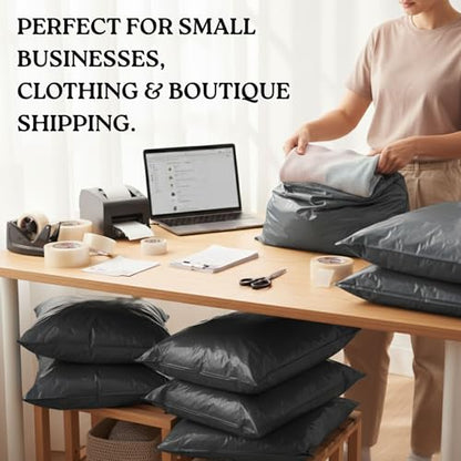 Large Shipping Bags | 17" x 24" | Self Sealing Jumbo Poly Mailers - size: 17x24 - 10 Bags