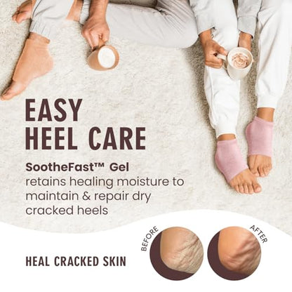Dr. Frederick's Original Fuzzy Heel Socks (Peach Fuzz) - color: Peach Fuzz