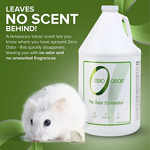 Zero Odor Pet Odor Eliminator Refill for Cat & Dog Urine, Carpet, 128 oz - size: 128 Fl Oz (Pack of 1)
