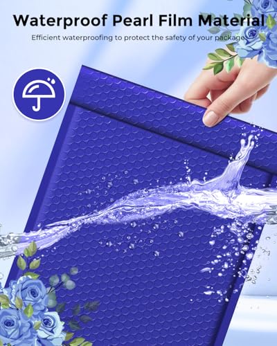 Metronic 500 Pack Bubble Mailers 10.5X16 Inch Self Seal Padded Mailers Blue - color: Blue, size: 10.5X15" 500PC