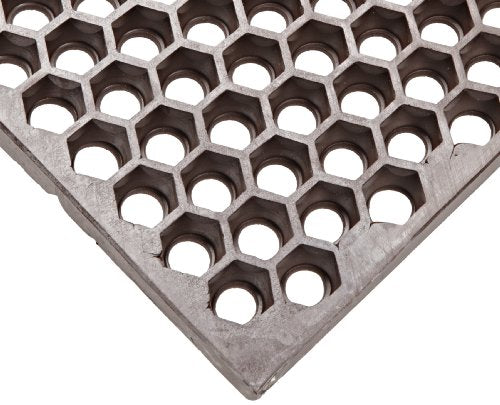 NoTrax T15 Optimat® Honeycomb Design Drainage Mat, 3' X 6' Brown - color: Brown, size: 3' Width x 6' Length