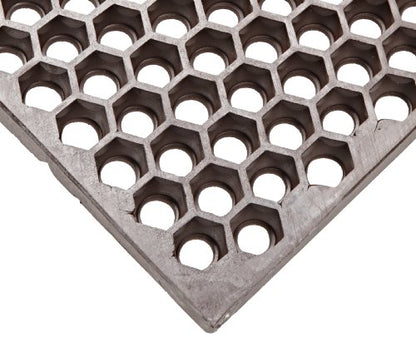 NoTrax T15 Optimat® Honeycomb Design Drainage Mat, 3' X 6' Brown - color: Brown, size: 3' Width x 6' Length