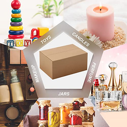 CRUGLA 40 Packs Shipping Boxes 8x6x4, Cardboard Boxes for Small Business, Corrugated Mailing Box Bulk for Packaging - size: 8x6x4 Inch