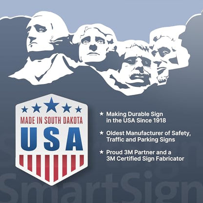 SmartSign 2-Pack 'Restricted Area Do Not Enter Authorized Personnel Only' OSHA Metal Sign - 10" x 14", 40 mil Laminated Rustproof Aluminum, Fade-Resistant, Red, Black and White, Made in USA - style: 10" x 14" - Aluminum (Pack of 2)