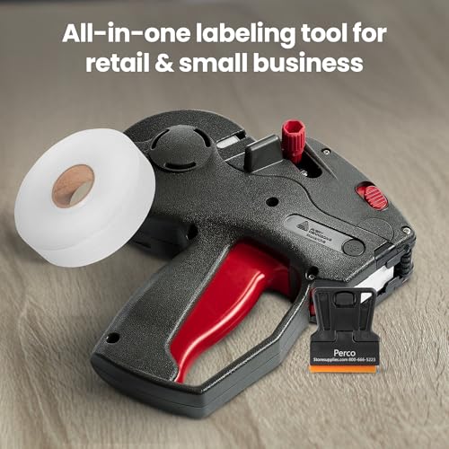 Monarch 1131 Pricing Gun with Labels Starter Kit: Includes Price Gun, 10,000 White Pricing Labels and Preloaded Inker - color: 10,000 White Labels