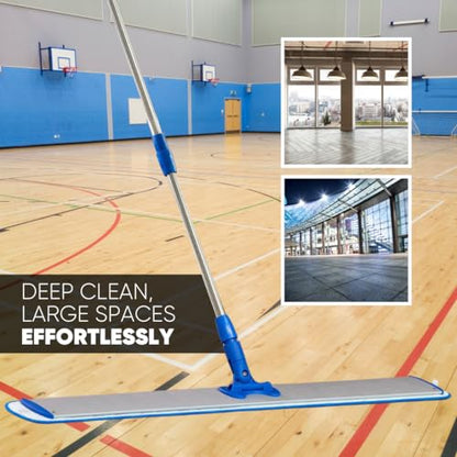 36" Microfiber Wet Mop Pad (3) - Microfiber Wholesale - size: 36 Inch 3 Pack