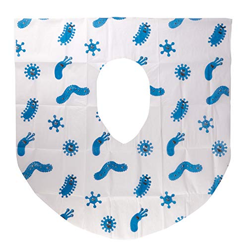 Potty Shields Disposable Toilet Seat Covers, XL Waterproof Sheets, 6 Pack