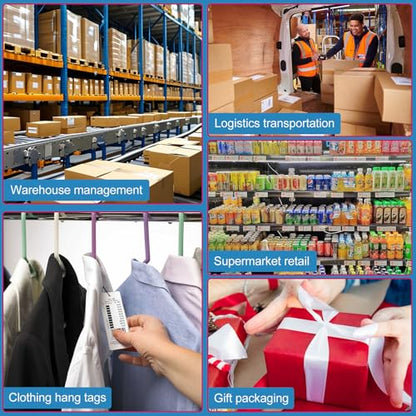 4" x 2" Premium Thermal Labels (1000/Roll) – Compatible with Direct Thermal Printers. Ideal for Shipping, Inventory Management, Barcode Systems, and FBA SKU Labeling - size: 4“ x 2" 丨1000 Labels
