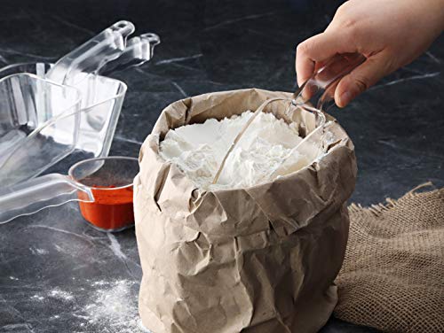 New Star Foodservice Polycarbonate Plastic Utility Ice Scoop, Clear, 6 oz - color: Clear, size: 6 oz.
