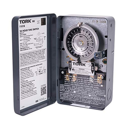 NSI TORK 1101B SPST 40A 120V 24-Hour Mechanical Dial Timer