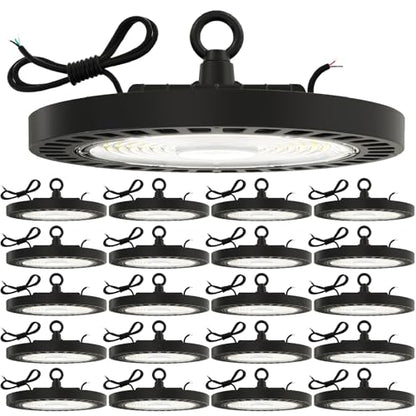 Sunco 20 Pack UFO LED High Bay Light, 150W, 6000K, 21000LM, Dimmable - size: 20 Pack