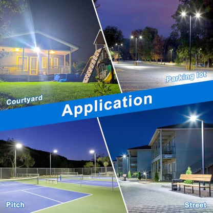 200W LED Parking Lot Light 30000LM Commercial LED Shoebox Light AC 100-277V - size: AC 100-277V | 3/4/5000K - 2-in-1 Mount
