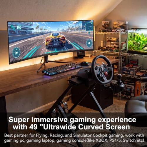 INNOCN 49" Curved DQHD 5120 x 1440P 240Hz 1800R Ultrawide Gaming Monitor - style: DQHD 240Hz