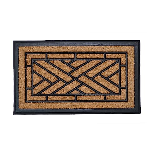Calloway Mills 110091830 Geometric Doormat 18" x 30" - color: Geometric, size: 1'6" x 2'6" (Rectangular)