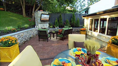 The TV Shield 52-55 Inch Outdoor TV Box with Anti-Glare and Cooling Fan - color: Anti-Glare + Cooling Fan, size: 52-55"