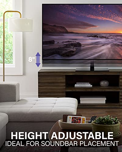 SANUS Universal TV Stand for 40-86” TVs w/Height Adjustment & Swivel