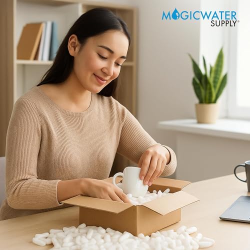 MagicWater Packing Peanuts for Shipping - Void Filler Cushion - 3.5 Cu Ft - size: 3.5 Cu Ft