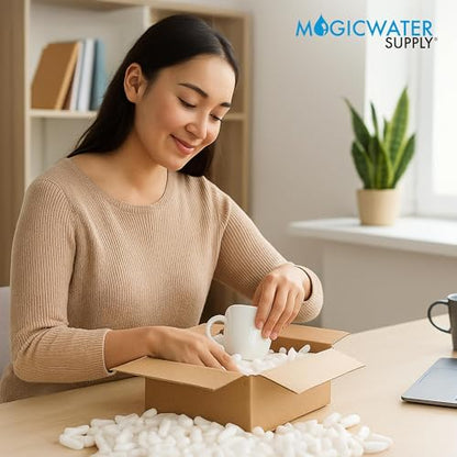 MagicWater Packing Peanuts for Shipping - Void Filler Cushion - 3.5 Cu Ft - size: 3.5 Cu Ft