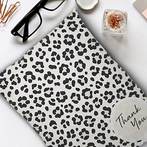 PAKABOO Poly Mailer Shipping Bags 10x13 Inch, 100 Pack, Non-Padded Envelopes with Tamper Proof Self-Seal, Cheetah Print Packaging - color: Cheetah, size: 10 x 13 inch