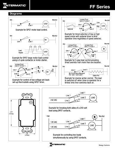 Intermatic FF15MH 15-Minute Spring Loaded Wall Timer, Brushed Metal