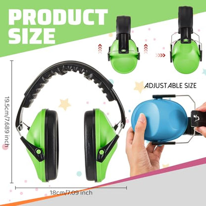Amylove 12 Pcs Kids Noise Cancelling Headphones Ear Muffs Cute Style - size: Universal Fit (kids & Adults), style: Cute Style