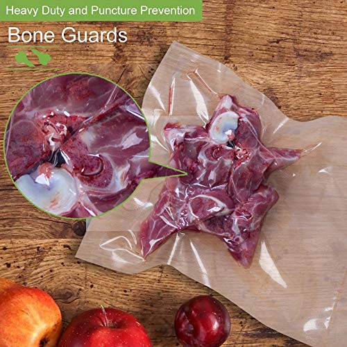 MakMeFre 100 Quart 8x12Inch Vacuum Sealer Bags for Food Storage - size: (100Count)Quart8x12