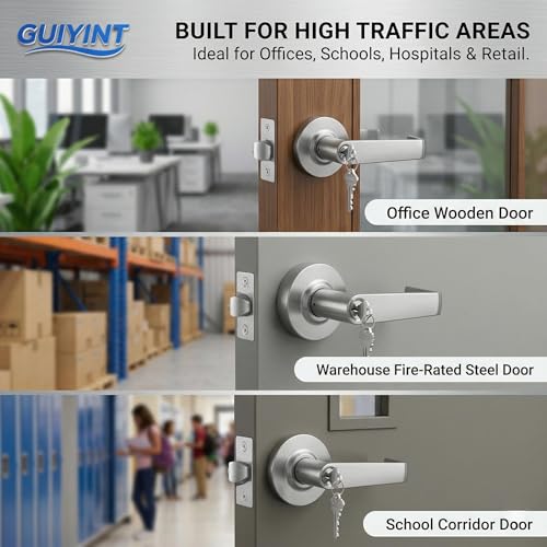 Lock Commercial Door Handle Heavy‑Duty Designer Handles for Doors
