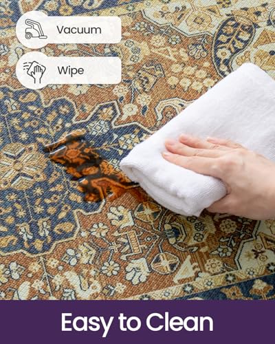 DEXI Kitchen Floor Mats Cushioned Anti Fatigue Runner 24x87 Brown Beige - color: Beige/Brown, size: 87"L x 24"W x 0.4"Th