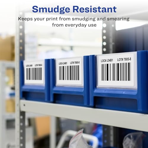 Avery Direct Thermal Shipping Labels, 2-1/8" x 4", White, Comparable to DYMO 30323, 1 Roll of Labels, 140 Total (4153) - size: One Size