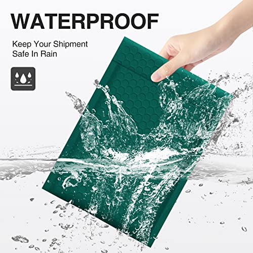 UCGOU Bubble Mailers 6x10" Green Usable Size 6x9" Padded Envelopes 100 Pack - color: Green, size: 6x10" 100PC