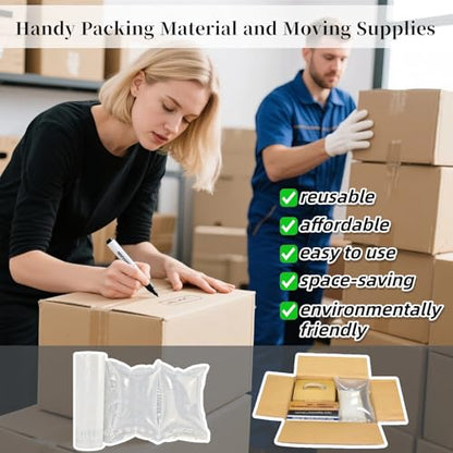 Large Air Pillows for Shipping Purse Stuffing to Keep Shape Inflatable Air Bags, 8.2" X 11.8" Air Pockets for Packaging Moving Supplies Box Filler Alternative to Packing Peanuts, 100Count - size: 8.2" x 11.8" (100 Count)