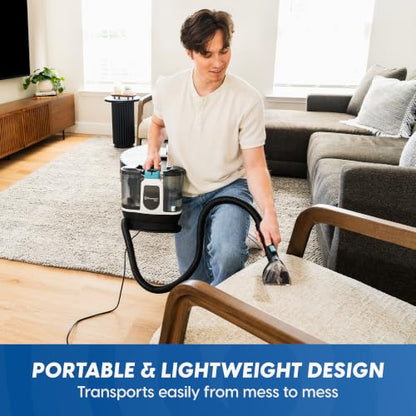 Vacmaster 30 Series Mini Portable Carpet & Upholstery Spot Cleaner Machine - color: Denim