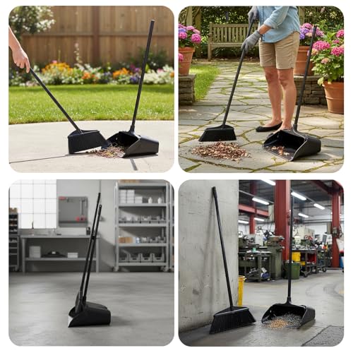 Broom and Dustpan Set， Dust Pan and Broom Combo