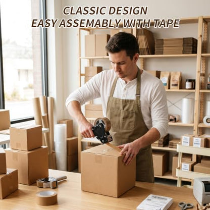 ZBEIVAN Shipping Boxes Mailers Assorted Sizes 8x8x8, 6x6x6, 5x5x5 inches Corrugated Cardboard Small Packing Kraft Moving Mailing Box, Pack of 30 - size: 8X8X8&6X6X6&5X5X5 inch