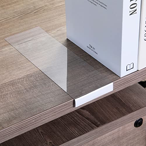Containlol 15 Pcs Clear Plastic Shelf Label Holders, 3 x 0.63 Inch - size: 3 x 0.63 Inch