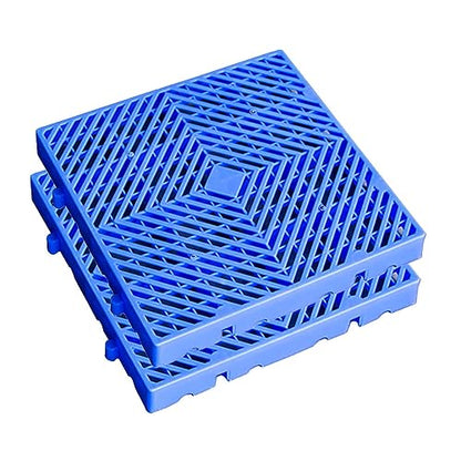 Plastic Pallet, Nestable Floor Pallets (2pcs,15.7x15.7x2in) - size: 2pcs-15.7x15.7x2in