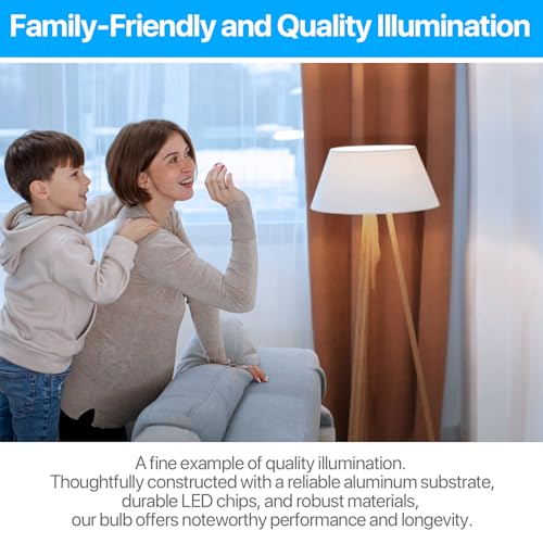ORALUCE E26 LED Light Bulb 60 Watt, A19 9W 5000K Daylight White, 6 Pack - color: Daylightwhite, size: 6 Count (Pack of 1)