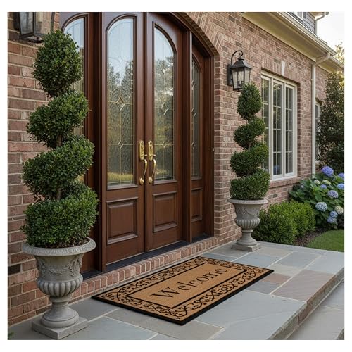 Calloway Mills 120072436WELC Abbington Doormat 24" x 36" - color: Welcome, size: 2' x 3' (Rectangular)