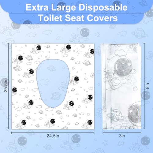 Toilet Seat Covers Disposable for Kids & Toddlers & Adult 20 Pcs