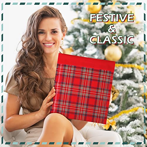 Yexiya 32 Pcs Christmas Bubble Mailers 8.3 x 9.3 Inch Christmas Padded Envelopes Self Adhesive Shipping Bags Holiday Mailing Envelopes Waterproof Postal Bag for Xmas Mailing Packaging (Vintage Style)