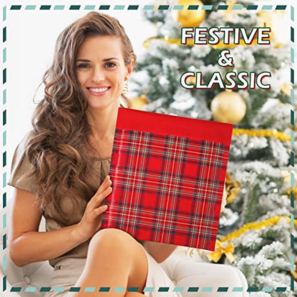 Yexiya 32 Pcs Christmas Bubble Mailers 8.3 x 9.3 Inch Christmas Padded Envelopes Self Adhesive Shipping Bags Holiday Mailing Envelopes Waterproof Postal Bag for Xmas Mailing Packaging (Vintage Style)