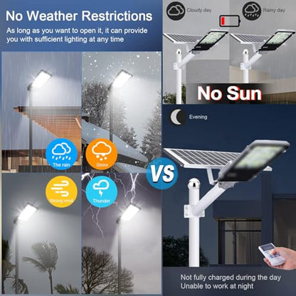 300W LED Parking Lot Lights, 45000LM Dusk to Dawn Pole Mount 3Pack - size: 300W/3Pack