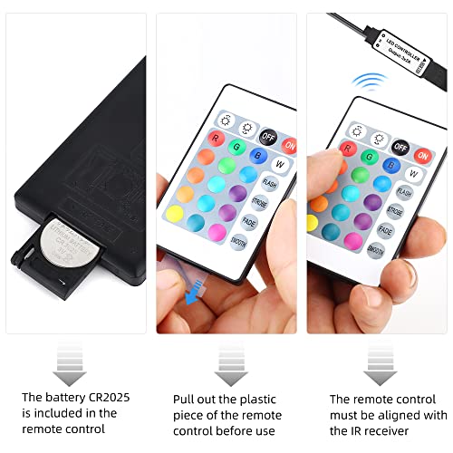 RGBZONE 5V USB RGB LED Controller, IR Wireless Remote Control - style: 4PIN-IR