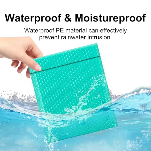 Koja Extra Thick Padded Bubble Mailers, 6x10 in, 50-Pack, Green - color: Green, size: 6 x 10" 50-Pack