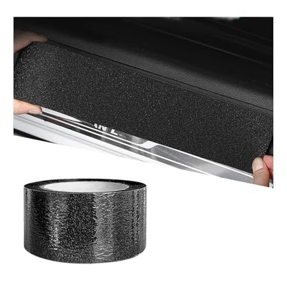 Anti Slip Car Door Entry Guard, 2In×16.4Ft Adhesive Anti-Scratch Car Door Edge Protector Sticker Cover, Universal Anti-Collision Front & Rear Bumper PEVA Trim Strips for Most Cars