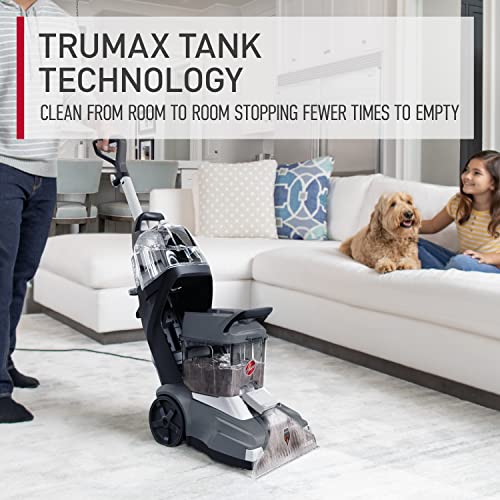 Hoover Powerscrub XL Pet Carpet Cleaner Machine, Upright Shampooer, FH68050, Black (Renewed)