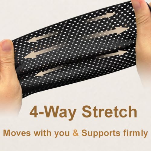 Breathable Mesh Back Brace for Daily Wear, Unisex Dual‑Layer Lumbar Support - size: M(Waist:30.7"-42.1")