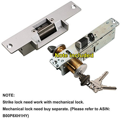 UHPPOTE Electric Door Strike Lock Fail Safe 12VDC for Access Control System