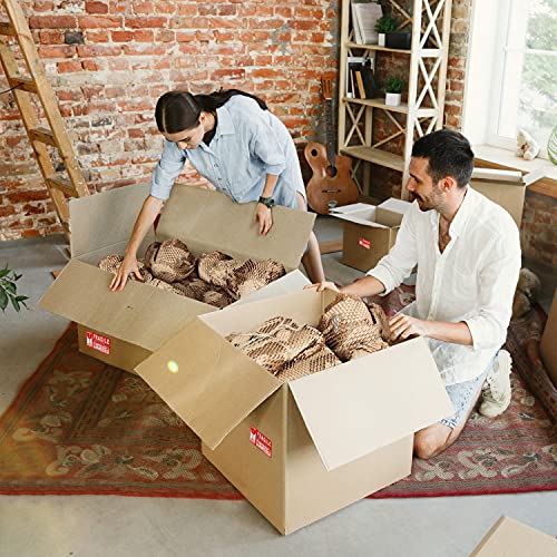 Honeycomb Packing Paper | Bubble Plastic Wrap Alternative | Moving Supplies - size: 12" x 200 ft